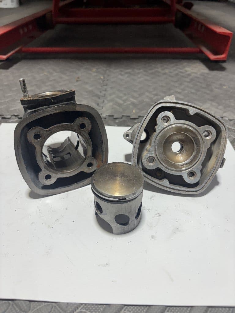 Cilinderkit DR 70cc Piaggio Watergekoeld